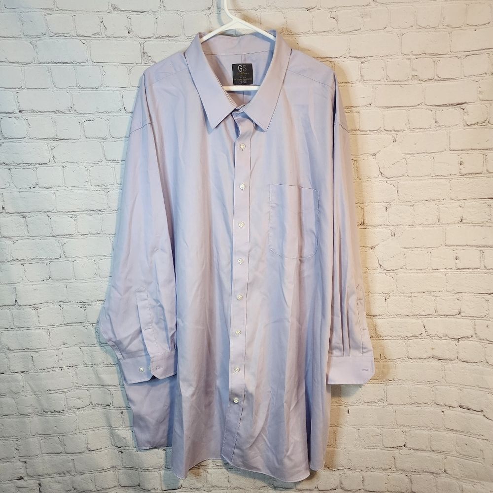 Men's GS "Classic Fit" longsleeve button-down shirt, size 4XL
